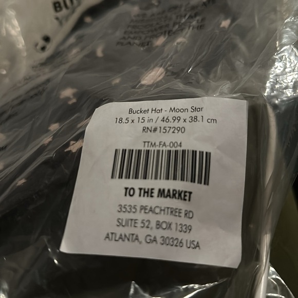 NEW To the Market Moon and Stars Bucket Hat - Picture 2 of 2